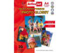 Activejet AP4-230G20 photo paper for ink printers; A4; 20...