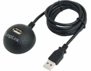 Prodlužovací kabel kabelu USB Logilink s dokovací stanicí (CU0013B)