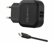 Qoltec Smartphone / Tablet 2x USB nabíječka (50187)