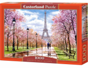 Castorland Puzzle Romantická procházka v Paříži 1000 dílků