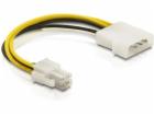 Delock Adaptér Molex 4-pin - P4 15 cm