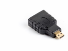 Lanberg HDMI Micro AV adaptér – HDMI černý (AD-0015-BK)