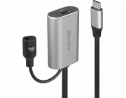 Aktivní prodlužovací kabel Lindy USB 3.2 Gen 1, USB-C samec > USB-C samice