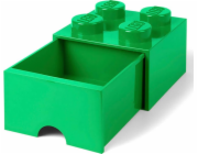 Pokoj Copenhagen LEGO Brick Drawer 4 zelená, úložný box