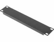 LANBERG 10" BLANKING PANEL 1U BLACK