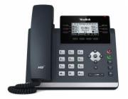 Yealink SIP-T42U SIP telefon, PoE, 2,7" 192x64 LCD, 15 prog.tl.,2xUSB, GigE