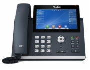 Yealink SIP-T48U IP telefon, CZ/SK dotykový displej, PoE, 16 SIP účtů, Opus HD kodek, 29 program. tlačítek, 2x USB