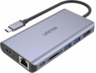 UNITEK uHUB S7 USB 3.2 Gen 1 (3.1 Gen 1) Type-C Grey