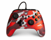 XBOX One Series drát.ovladač ORANGE Camo