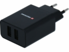 Swissten Síťový Adaptér Smart Ic 2X Usb 2,1A Power + Dato...