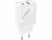 SAVIO LA-04 USB Type A & Type C Quick Charge Power Delivery 3.0 Vnitřní