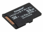 Kingston MicroSDHC karta 32GB Industrial C10 A1 pSLC Card...