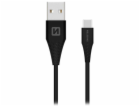 Swissten Datový Kabel Usb / Usb-C Černý 1,5M (7Mm)