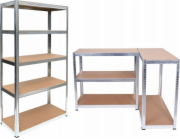 TopEshop KOVOVÝ ÚLOŽNÝ REGÁL G9030 MDF 175KG