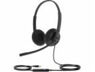 Yealink YHS34 Lite Headset Kabel Calls/Music Black 