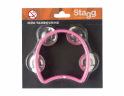 Stagg TAB-MINI/PK, mini tamburína růžová