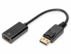 DIGITUS Active DisplayPort on HDMI Converter 20cm gold black