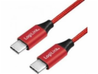 USB LogiLink LogiLink USB-C 1,0 m Červený kabel červená