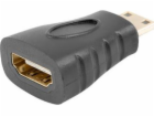 LANBERG redukce HDMI (F) na HDMI MINI (M), černý