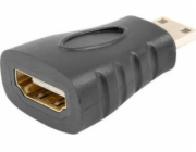 LANBERG redukce HDMI (F) na HDMI MINI (M), černý