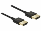 Delock Slim Premium - HDMI mit Ethernetkabel - HDMI (M)