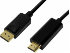 LOGILINK CV0127 LOGILINK - DisplayPort kabel, DP 1.2 to H...