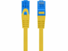 LANBERG patchcord cat.6A FTP LSZH CCA 2m yellow