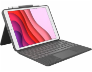 Logitech Combo Touch QWERTY britská pro Apple 10.2-inch iPad 7. generace, 8. generace 920-009629 grafit Logitech Combo Touch for iPad (7th&8th&9th gen 10,5") - GRAPHITE - UK