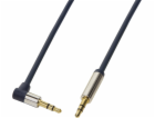 Kabel LogiLink Jack 3,5 mm – Jack 3,5 mm 0,5 m modrý (CA1...