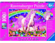 Ravensburger Puzzle 100 třpytek Unicorn XXL