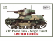 Model do sklejania IBG 7TP Polish Tank Single Turret Edycja limitowana