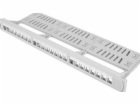 LANBERG PPKS-1124-S keystone Patch Panel 19inch with orga...