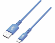 USB kabel TB TB USB-USB C kabel 1m silikonový modrý