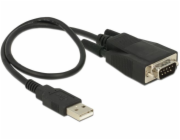 DeLOCK USB 2.0 adaptér, USB-A zástrčka > sériová RS-232 zástrčka