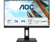 AOC MT IPS LCD WLED 27" U27P2CA - IPS panel, 3840x2160, 2xHDMI, DP. USB-C, USB, repro, pivot