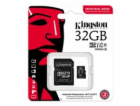 Kingston MicroSDHC karta 32GB Industrial C10 A1 pSLC Card...