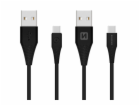 Swissten Datový Kabel Usb / Usb-C Černý 1,5M (9Mm)