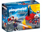 Hasiči s vodním čerpadlem Playmobil, Hasiči, 40 dílků