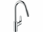 Hansgrohe 240 Focus M41 Pull -out sprcha 2Jet Chrome