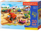 Castorland Puzzle 20 max - Práce na farmě CASTOR