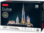 Puzzle 3D LED Dubaj