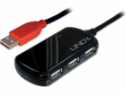 Lindy USB 2.0 Aktivverlängerungshub Pro 2.0 12m, USB-Hub ...