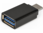 PORT CONNECT konvertor z USB-C 3.1 do USB-A 3.0, černý