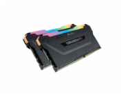 CORSAIR VENGEANCE RGB PRO BLACK 16GB, DDR4, DIMM, 3000MHZ, 2X8GB, XMP, CL15