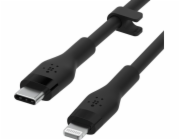 Belkin Flex Lightning/USB-C 15W 2m, mfi, 15W, cern. CAA009bt2MBK