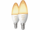 Philips Hue LED Lampe E14 2er Set 5,2W 320lm White Ambiance