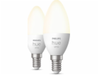 Philips Philips Hue E14 dvojité balení 2x470lm - White Amb.