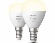 Philips Philips Hue E14 5,7W W BT míček 2-balení