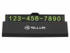 Tellur Temporary car parking phone number card black