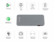 Tellur Power Bank QC 3.0 Fast Charge, 5000mAh, 3in1 gray